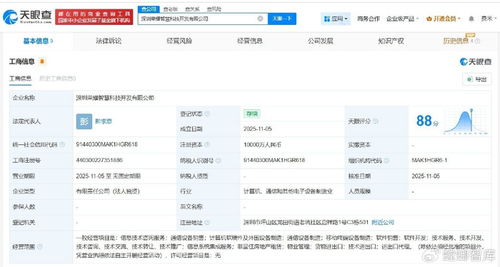 榮耀成立智慧科技開發(fā)公司，注冊(cè)資本1億專注信息技術(shù)咨詢服務(wù)